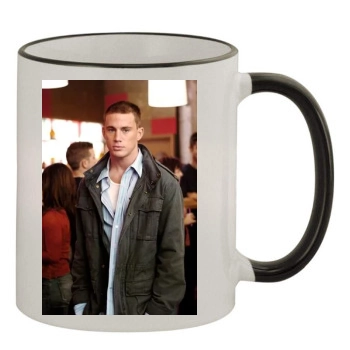 Channing Tatum 11oz Colored Rim & Handle Mug