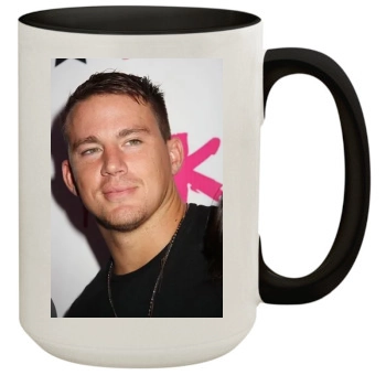 Channing Tatum 15oz Colored Inner & Handle Mug