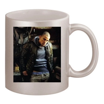 Channing Tatum 11oz Metallic Silver Mug