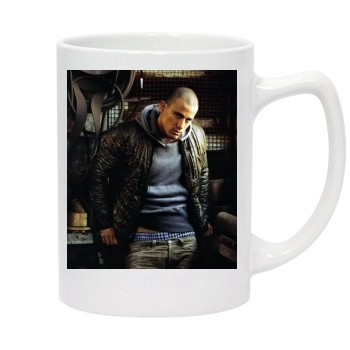 Channing Tatum 14oz White Statesman Mug