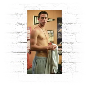 Channing Tatum Metal Wall Art