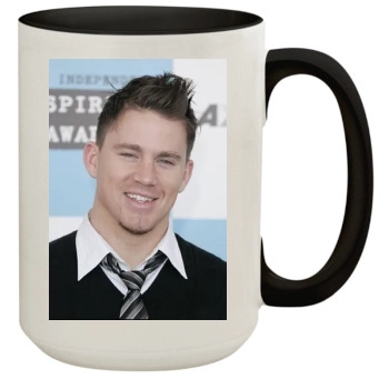 Channing Tatum 15oz Colored Inner & Handle Mug