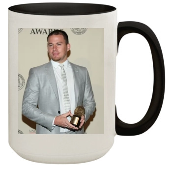 Channing Tatum 15oz Colored Inner & Handle Mug