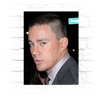 Channing Tatum Metal Wall Art