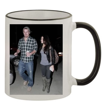 Channing Tatum 11oz Colored Rim & Handle Mug