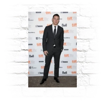 Channing Tatum Metal Wall Art