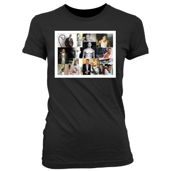 Channing Tatum Women's Junior Cut Crewneck T-Shirt