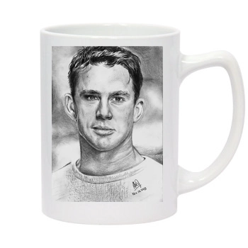 Channing Tatum 14oz White Statesman Mug