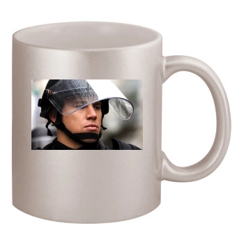 Channing Tatum 11oz Metallic Silver Mug