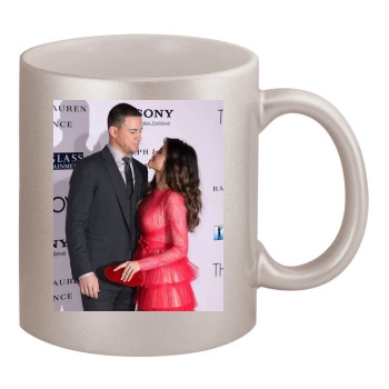 Channing Tatum 11oz Metallic Silver Mug