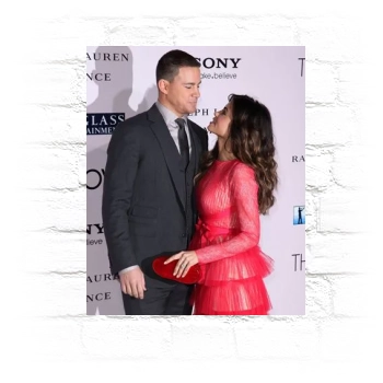 Channing Tatum Metal Wall Art