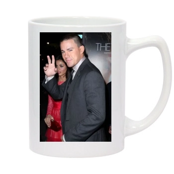 Channing Tatum 14oz White Statesman Mug