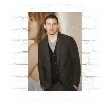 Channing Tatum Metal Wall Art