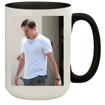 Channing Tatum 15oz Colored Inner & Handle Mug