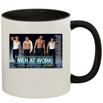 Channing Tatum 11oz Colored Inner & Handle Mug