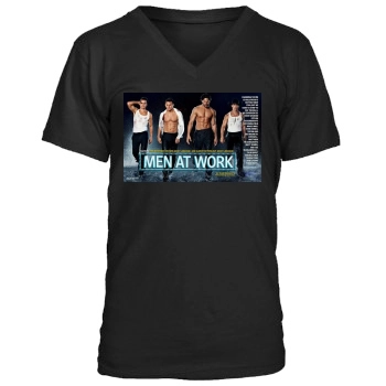 Channing Tatum Men's V-Neck T-Shirt