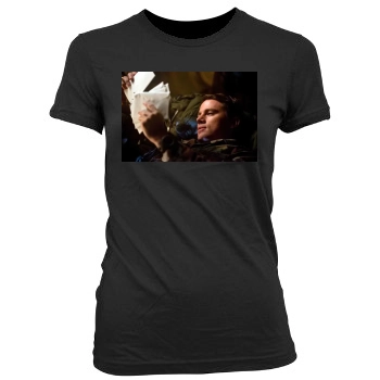 Channing Tatum Women's Junior Cut Crewneck T-Shirt