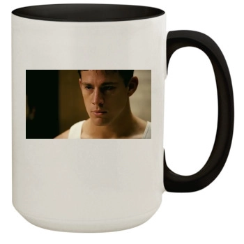 Channing Tatum 15oz Colored Inner & Handle Mug