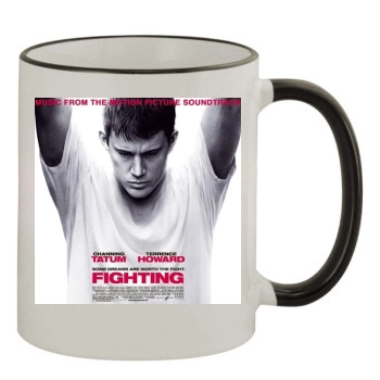 Channing Tatum 11oz Colored Rim & Handle Mug