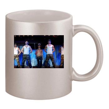 Channing Tatum 11oz Metallic Silver Mug