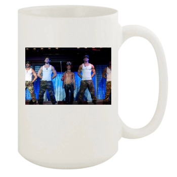 Channing Tatum 15oz White Mug