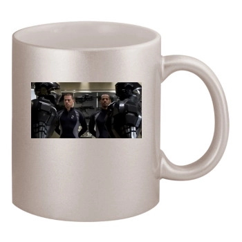 Channing Tatum 11oz Metallic Silver Mug