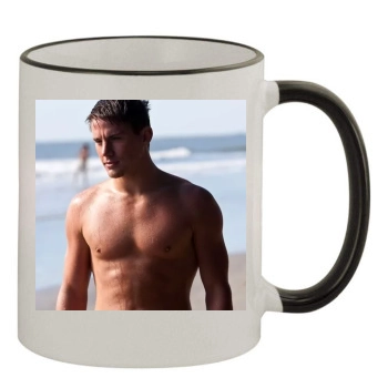 Channing Tatum 11oz Colored Rim & Handle Mug