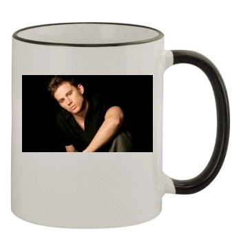 Channing Tatum 11oz Colored Rim & Handle Mug