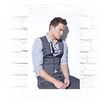 Channing Tatum Metal Wall Art