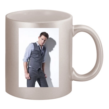 Channing Tatum 11oz Metallic Silver Mug