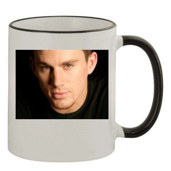 Channing Tatum 11oz Colored Rim & Handle Mug