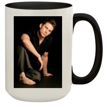 Channing Tatum 15oz Colored Inner & Handle Mug