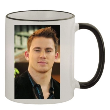 Channing Tatum 11oz Colored Rim & Handle Mug