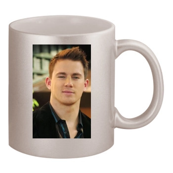 Channing Tatum 11oz Metallic Silver Mug