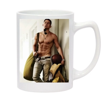 Channing Tatum 14oz White Statesman Mug