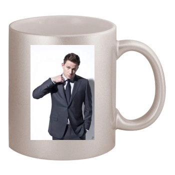 Channing Tatum 11oz Metallic Silver Mug