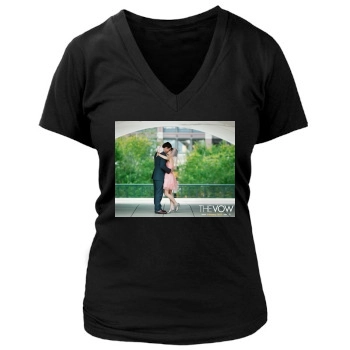 Channing Tatum Women's Deep V-Neck TShirt