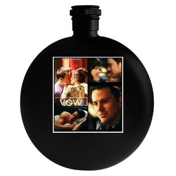 Channing Tatum Round Flask