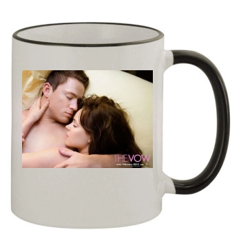 Channing Tatum 11oz Colored Rim & Handle Mug