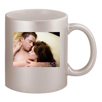 Channing Tatum 11oz Metallic Silver Mug