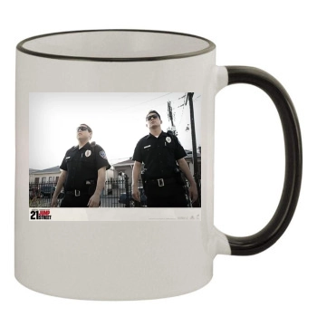 Channing Tatum 11oz Colored Rim & Handle Mug