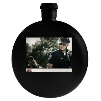 Channing Tatum Round Flask