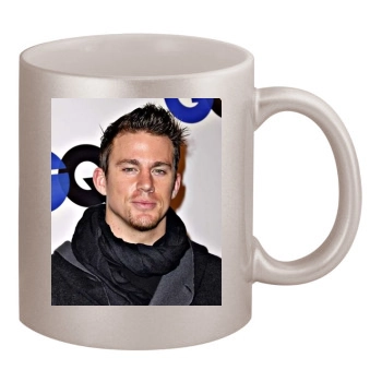 Channing Tatum 11oz Metallic Silver Mug