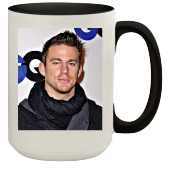 Channing Tatum 15oz Colored Inner & Handle Mug