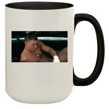 Channing Tatum 15oz Colored Inner & Handle Mug