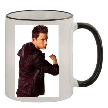 Channing Tatum 11oz Colored Rim & Handle Mug