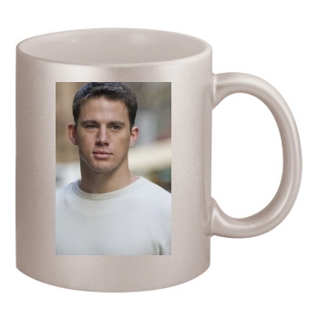 Channing Tatum 11oz Metallic Silver Mug