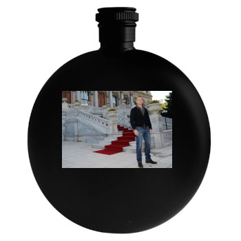 Daniel Craig Round Flask