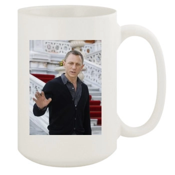 Daniel Craig 15oz White Mug