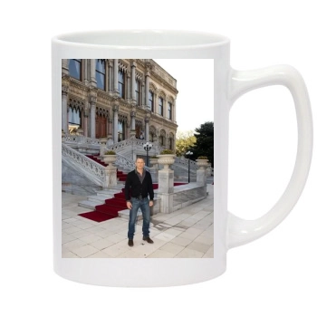 Daniel Craig 14oz White Statesman Mug